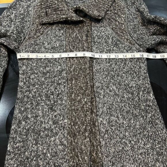 PrAna Angelica Duster button sweater gray‎ women’s size S - Picture 8 of 9